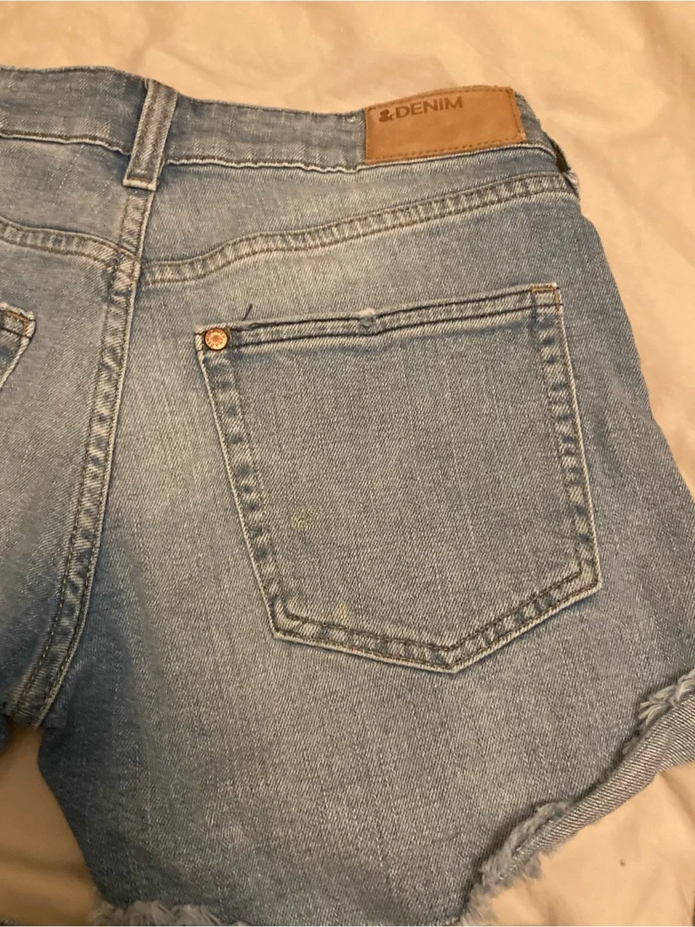 H&M denim shorts bundle Light & Dark Blue size US 4 ( fits US 2)